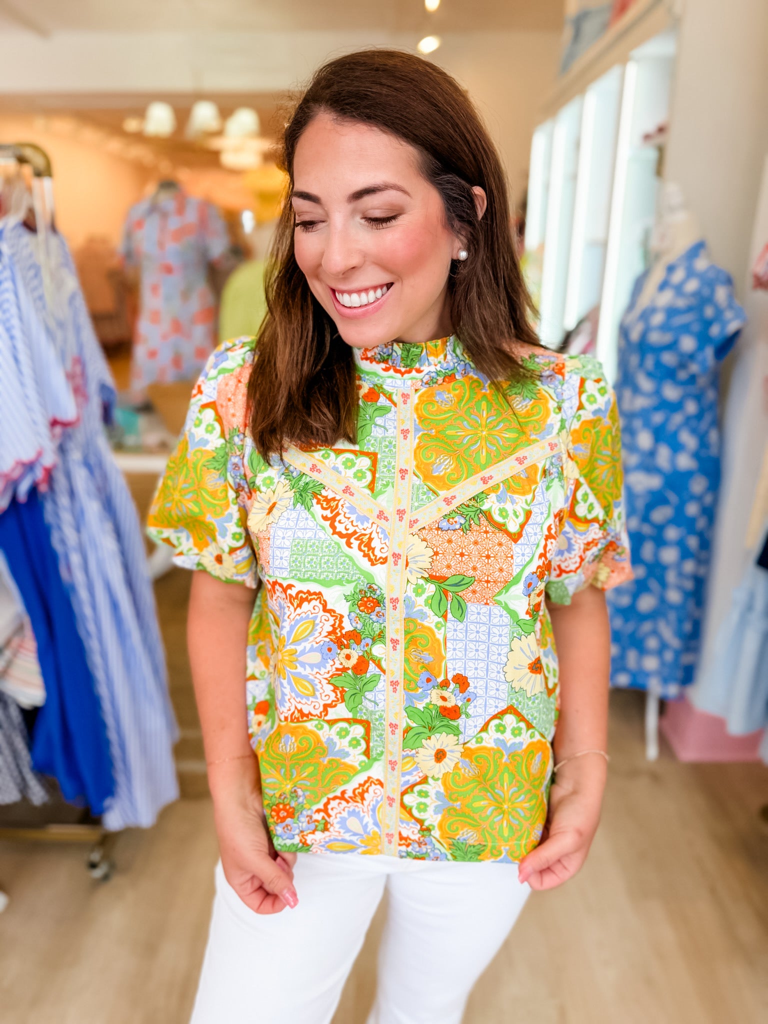 Floral Flashback Blouse
