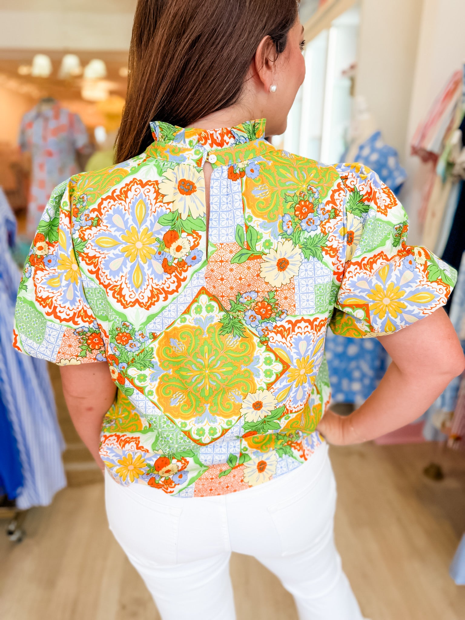 Floral Flashback Blouse