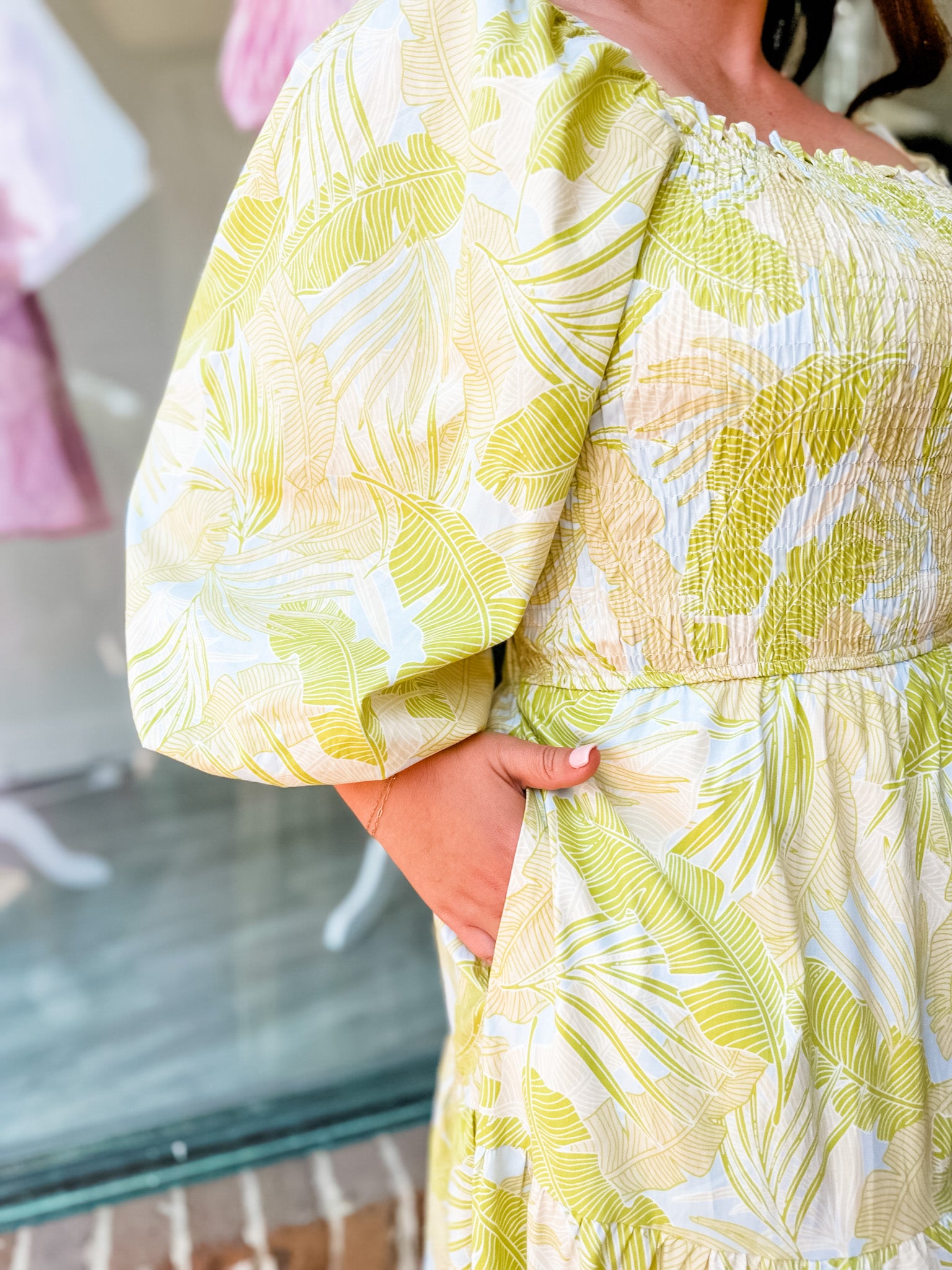 Let It Shine Smocked Dress