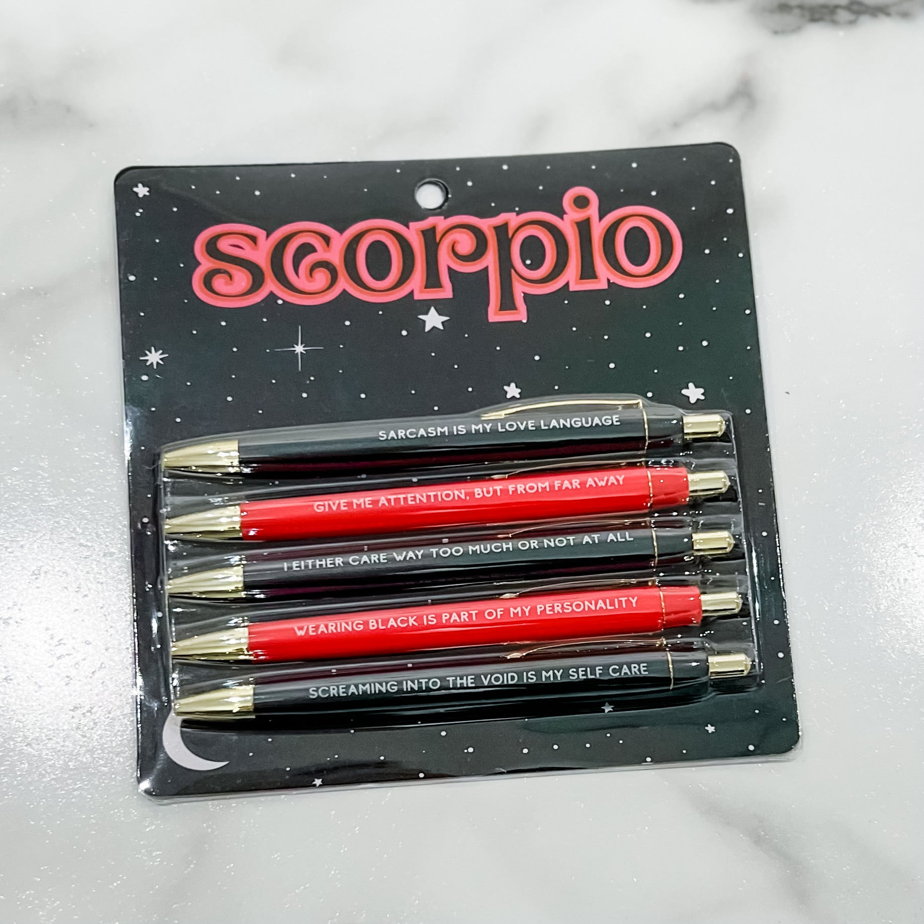 Scorpio Pen Set — Kimmy's Boutique